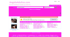 Desktop Screenshot of angolaadultos.com